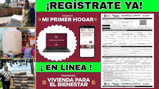 📣Step by Step: Pre-registration 🏡 Housing for Well-being and My First Home💻 #online #support #edomex