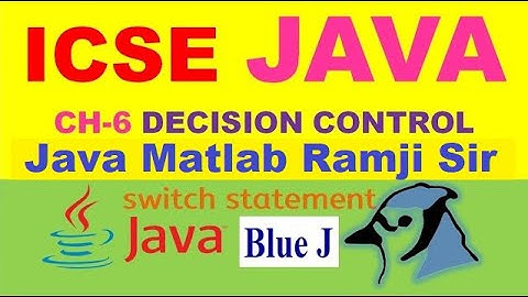 Switch Case in Java for ICSE | Switch Break | java tutorial: switch case statements in java