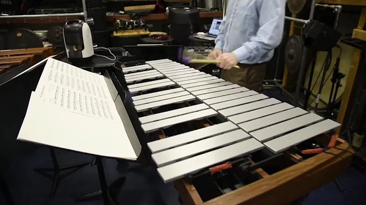 Playing Pat Metheny on the vibraphone