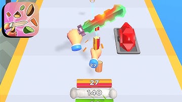 Slice Hit ​- All Levels Gameplay Android,ios (Part 44)