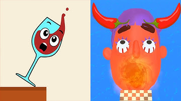 Spill it! VS Sandwich Runner - All Levels SpeedRun Gameplay Android iOS Ep2