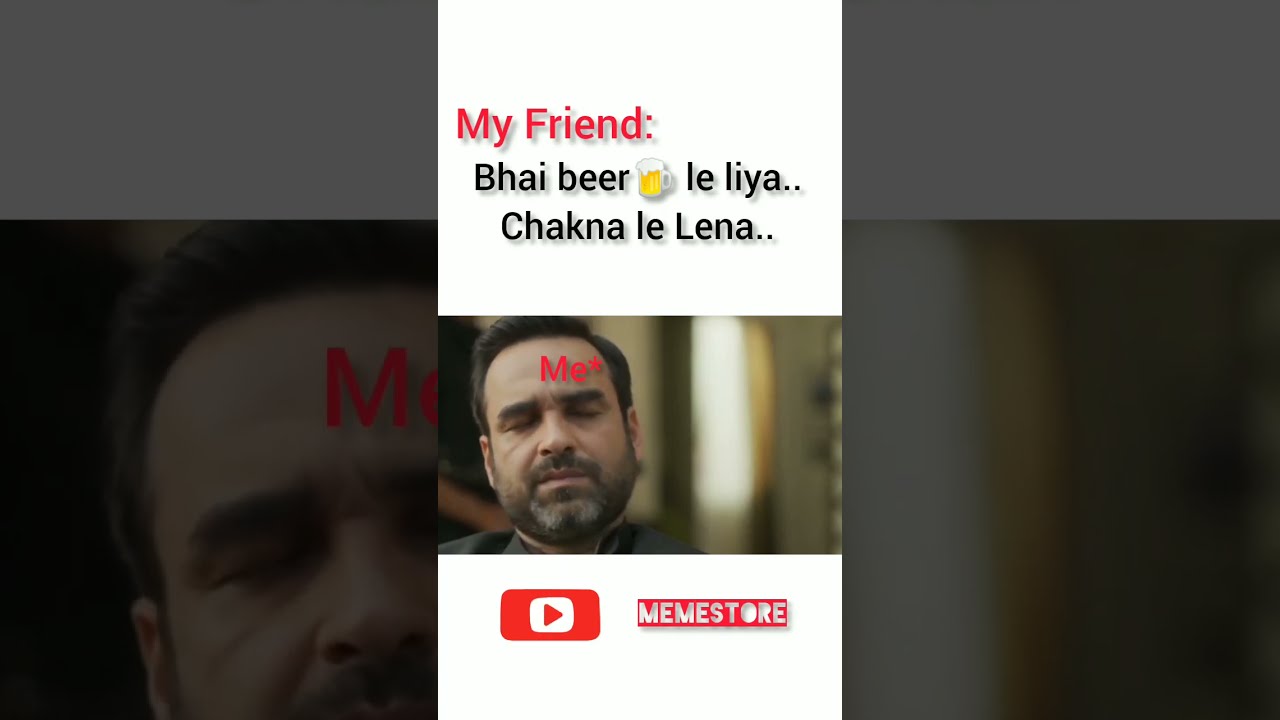 hum karte hain prabandh aap chinta mat kariye memes Pankaj tripathi ji funny memes