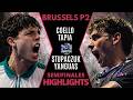 🤯 SEMIFINAL DE LOCURA | Tapia &amp; Coello vs Stupaczuk &amp; Yanguas | Highlights Brussels P2