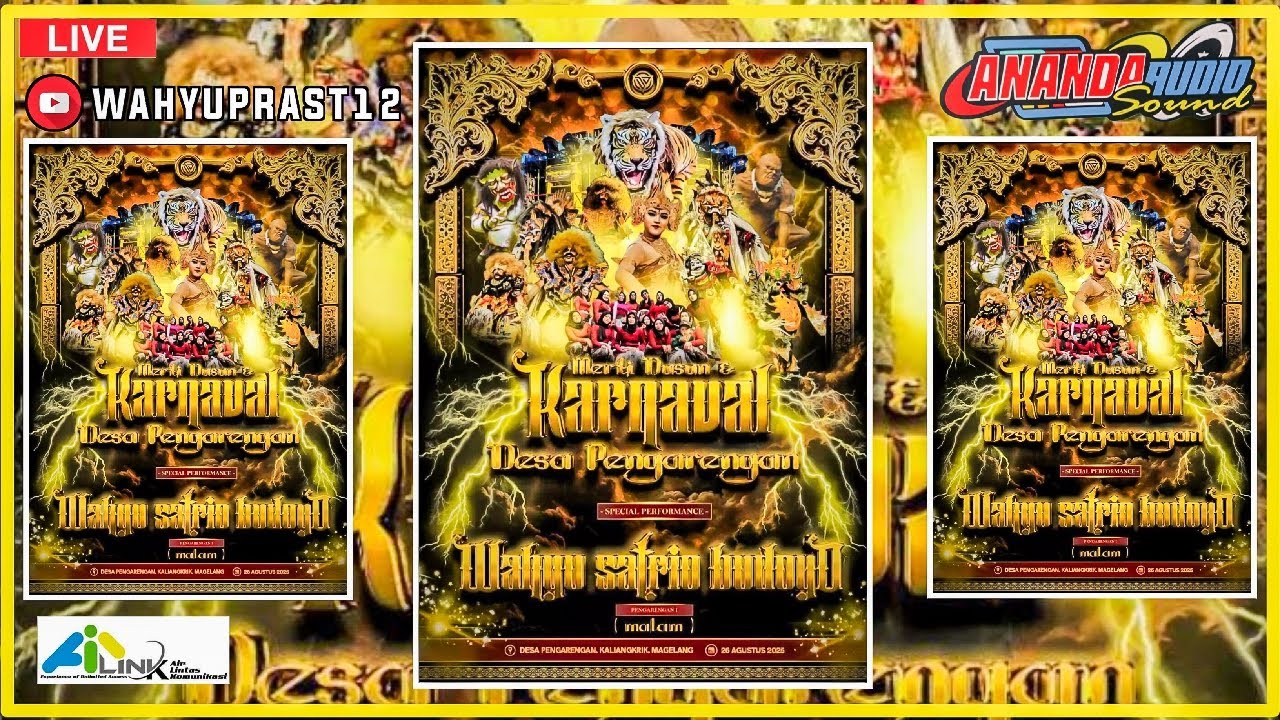 ⭕️ LIVE STREAMING HUT RI KE 80 DESA PENGARENGAN  KALIANGKRIK MAGELANG