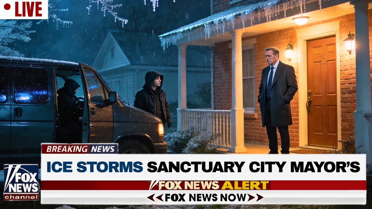 ICE STORMS "Sanctuary City" Mayor’s Home — Hiding Fugitives in Guest House