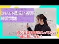 【生物】DNAの構成と複製 練習問題