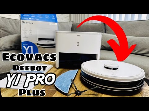 שואב אבק רובוטי שוטף ECOVACS DEEBOT Y1 PRO PLUS!