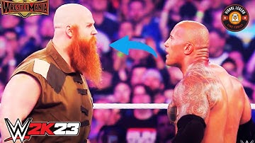 FULL MATCH — The Rock vs. Erick Rowan: WrestleMania 32 |#wwe2k23