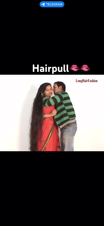 Varsha rupenzel hair pulling sucked and licking her hair wet hair smells very good🤪🥵💋🫦👩🏻‍🦰