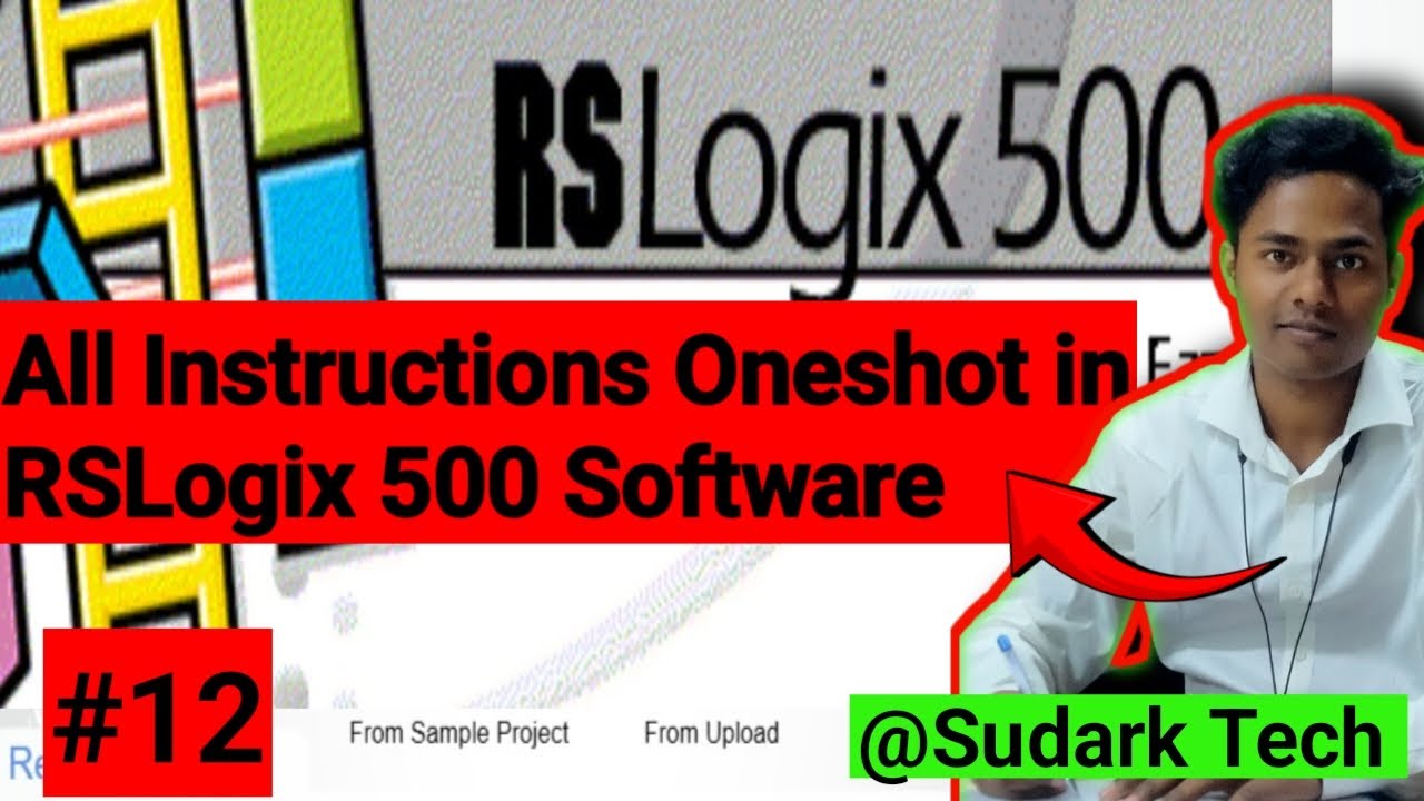 RSLogix 500 Programming Tutorial | All Instructions OneShot Video | Sudark Tech 
