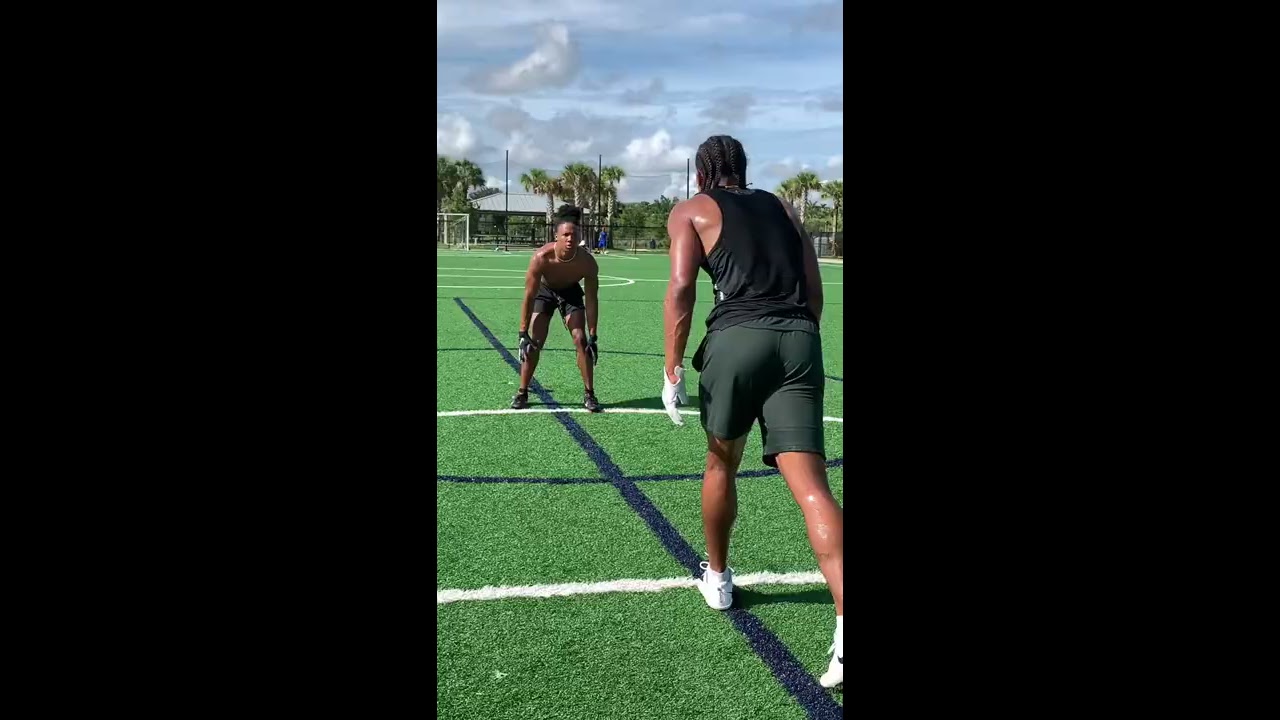 How To Cover In The Slot As A Cornerback With Marco Wilson All Eyes DB Camp