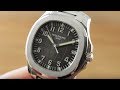 Patek Philippe Aquanaut Full Bracelet (5167/1A-001) Patek Philippe Watch Review