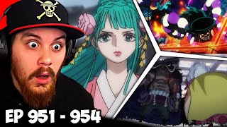 One Piece Episode 951 952 953 954 Reaction - The Emperor Alliance