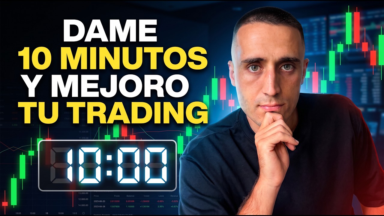 Dame 10 Minutos y Mejoraré Tu Trading