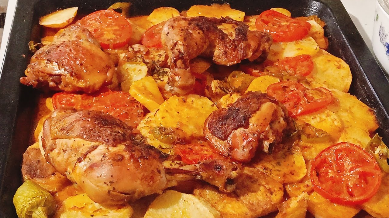 طبق ثاني يوم رمضان 🔥 بطاطا كوشه معسله تقطر بالبنه 