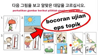 WAJIB LULUS !! Bocoran Soal Ujian EPS TOPIK Bahasa Korea, soal soal ujian eps topik korea