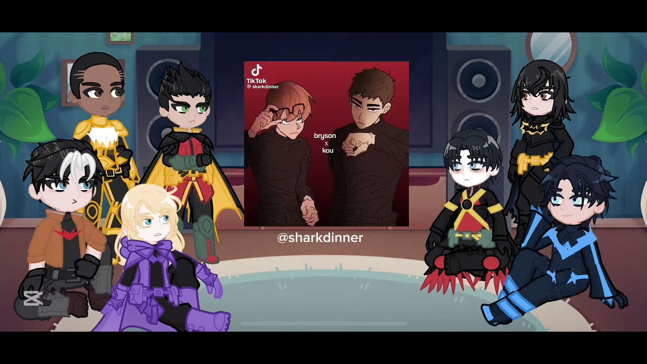 2X | Batfamily react to Tim as Aiden Clark | WIP 2