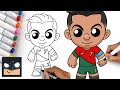 How To Draw Cristiano Ronaldo | World Cup 2022 image