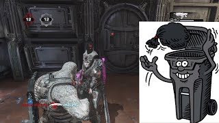 YOURE GARBAGE! (Gears of War 3 Trolling)