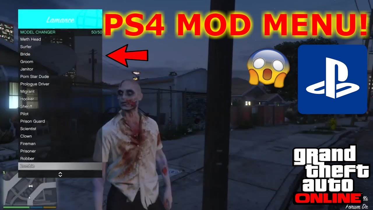 **NEW** GTA 5 PS4 MOD MENU! 2020!