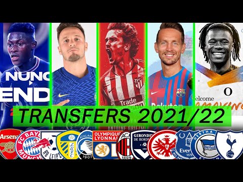 +92 TRANSFERÊNCIAS CONFIRMADAS 2021 - PSG, Real Madrid, Barcelona, Chelsea, Milan, Bayern, Tottenham