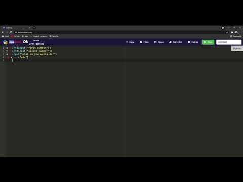 How to make simple python calculator (add , sub , mul , div)