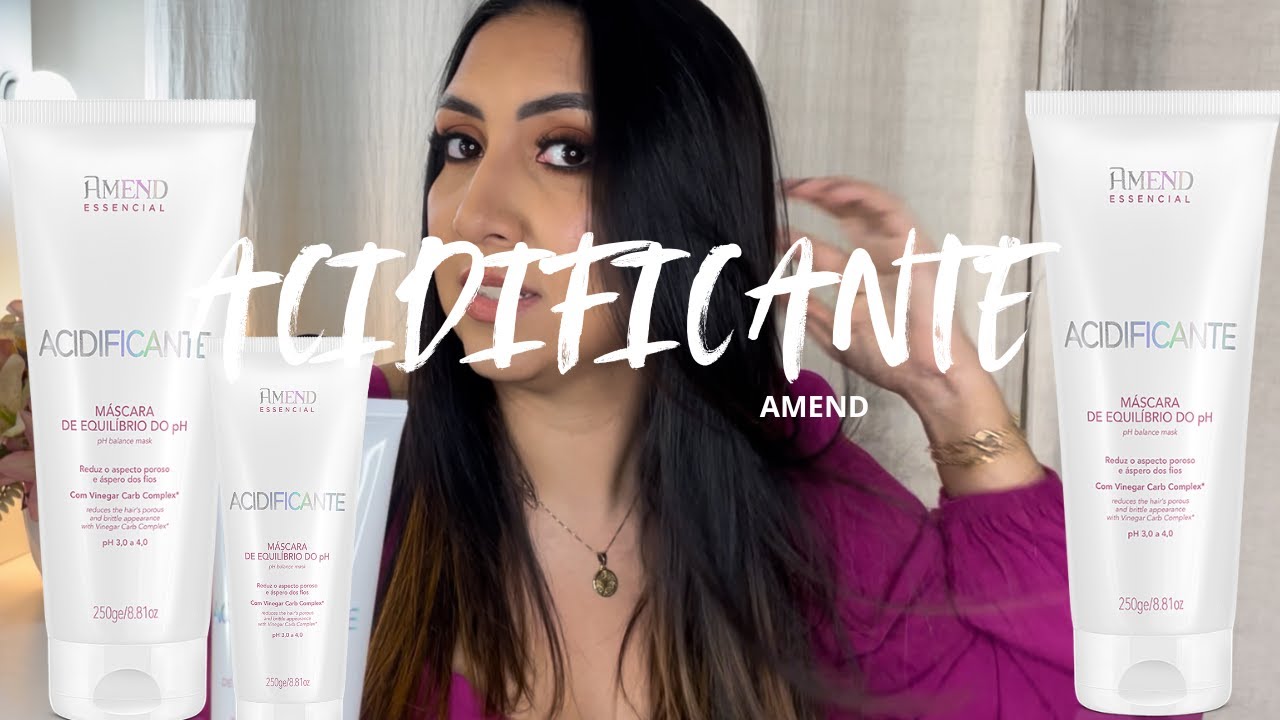 TESTEI O ACIDIFICANTE DA AMEND
