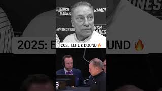 Tom Izzo kept his word 💯 #shorts