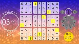 Sudoku Relax 4 : Winter snow - Normal puzzle 106,107 - Nintendo Switch (no commentary)