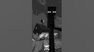 Enderman Encounter UNO Reverse by Steve💀#shorts #minecraft #herobrine