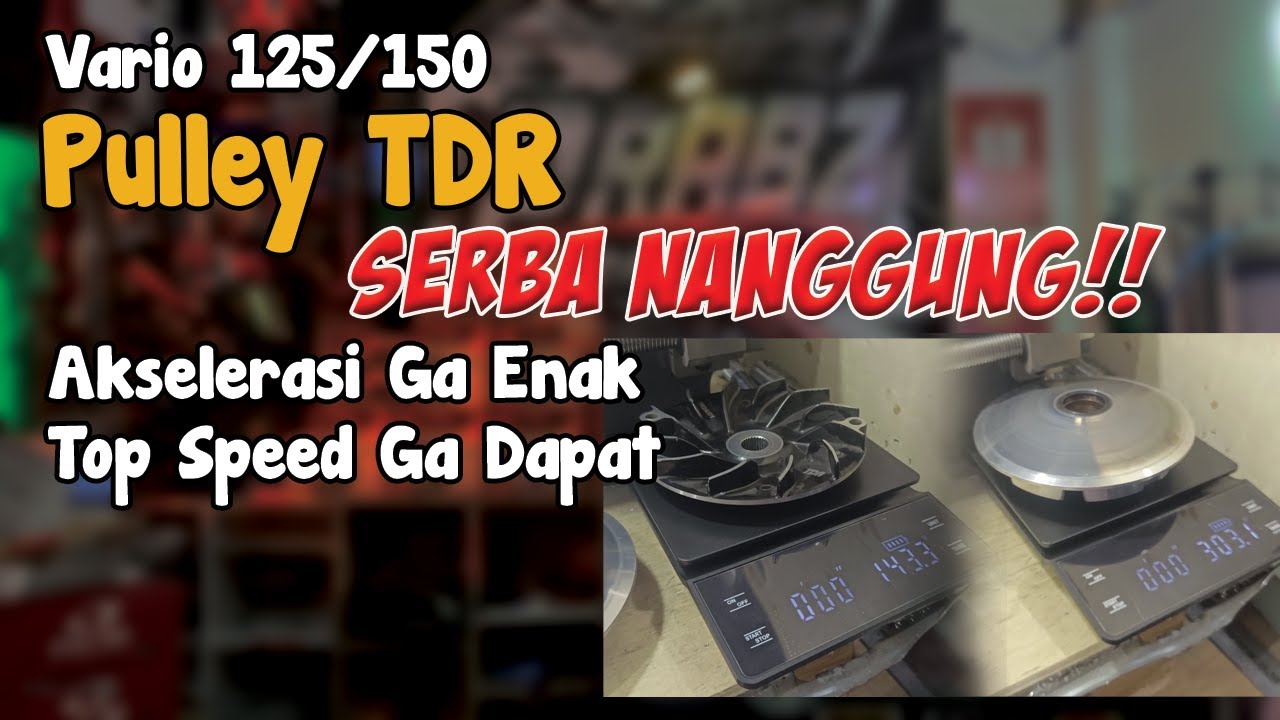 Pulley TDR Serba Nanggung, Ini Analisa Prabz Garage 🏆