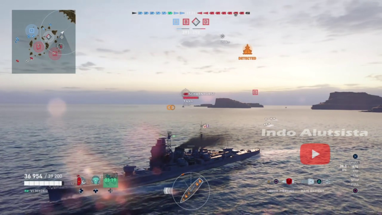 Myoko Successfully Escaped From Battleship - WoWs Legends PS4