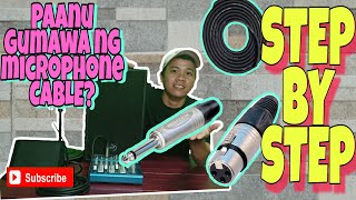 Paanu gumawa ng microphone cable kahit di komplito sa gamit.(How to make a microphone cable?)