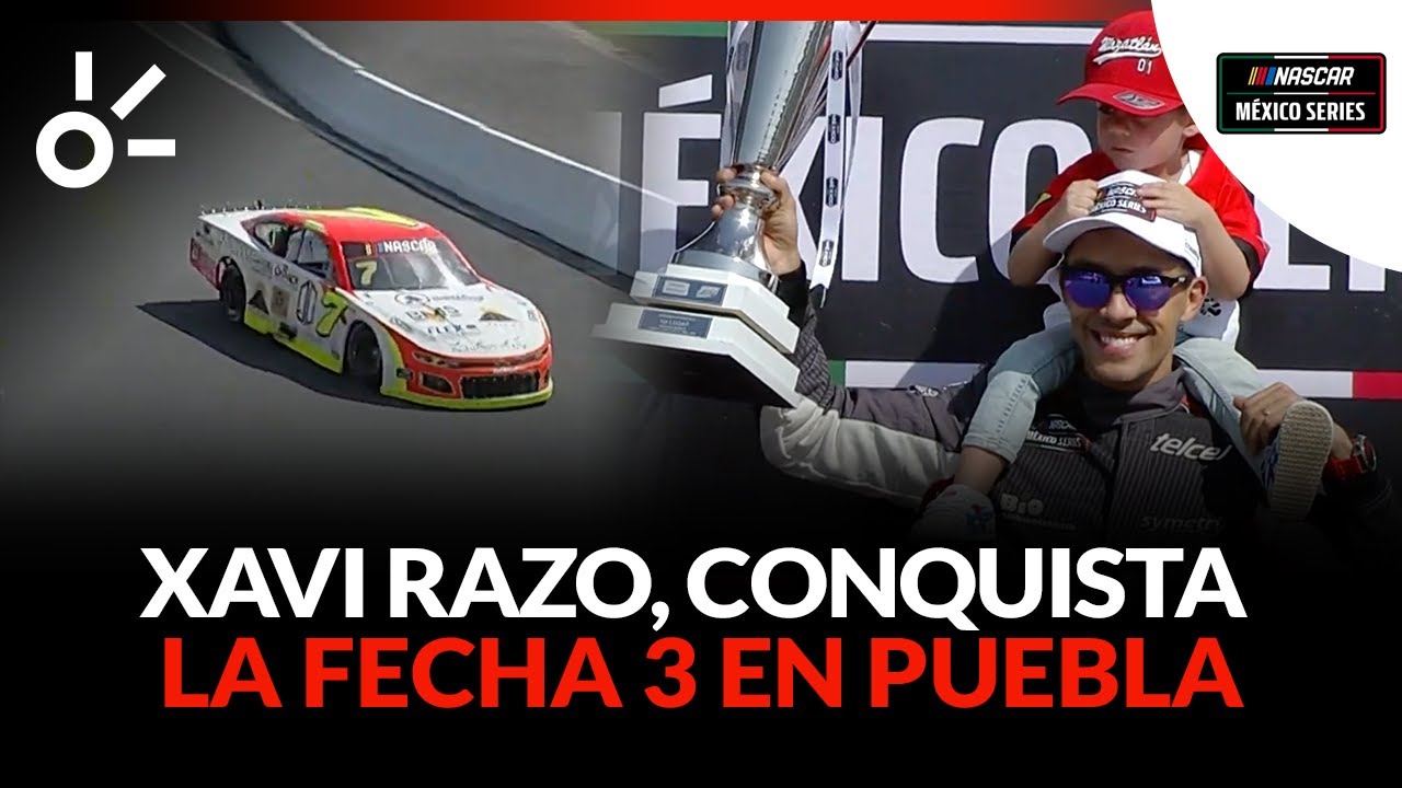 Max Razo Xavi Razo, conquista la fecha 3 en Puebla | Nascar México Series ...
