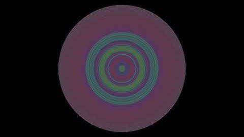 Generative Art- Colorful Concentric Circles | Processing