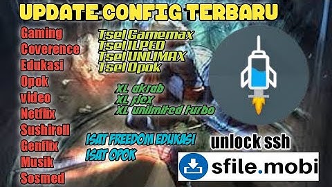 Update config http injector Opok, gaming, ilped, flex, dll