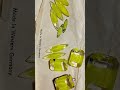 🏖️ For your Summer fun - post WW2 W. German color infused facetted 24x6mm glass jewels - aka Givre'🌊