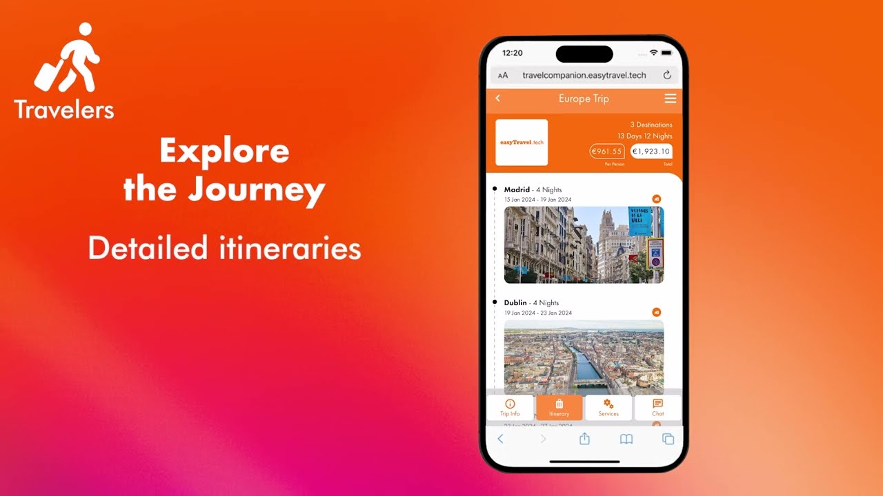 Travel Companion App - easyTravel.tech