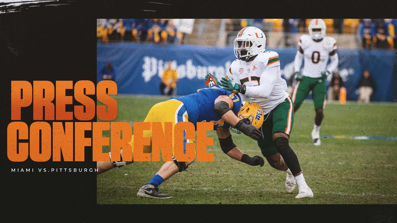 Zach McCloud Pittsburgh Postgame Presser 10.30.21 YouTube