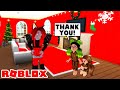 We Adopted All Of The Homeless Kids In Bloxburg For Christmas!  (Roblox)