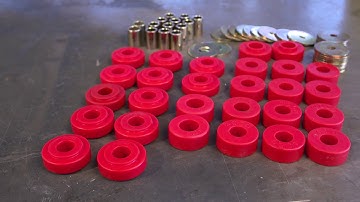 Polyurethane vs. Rubber mounts on 67 Chevelle