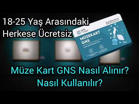 Ücretsiz müzekart GNS başvurusu nasıl yapılır?Müzekart Gns