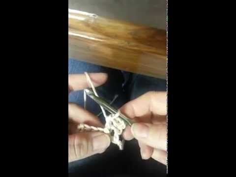 Front/back post half double crochet (fphdc/bdhpc) stitch tutorial