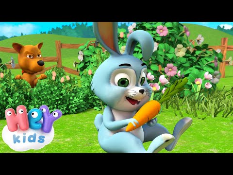 Mavi Bir Tavşancık çocuk şarkısı | HeyKids - Bebek şarkıları
