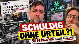 GUILTY WITHOUT TRIAL?! Hemp shop shut down – Micky Becker speaks his mind!