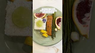 Easy Baked Salmon Recipe | Honey Garlic Salmon with Rice &amp; Veggies