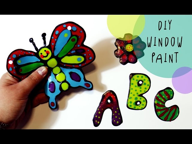 Homemade Window Paint for Kids - Make and Takes