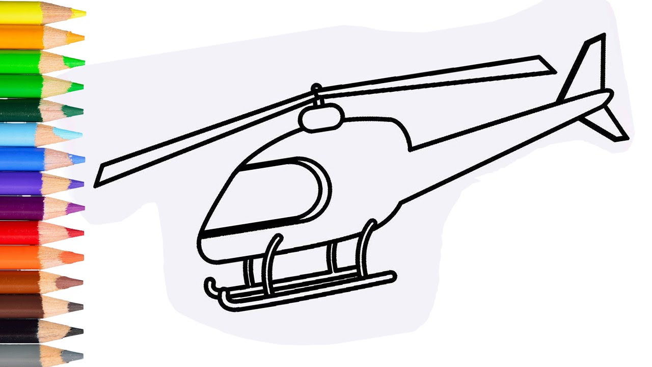 Featured image of post How To Draw A Helicopter Easy For Kids Draw with me and learn how to draw a helicopter