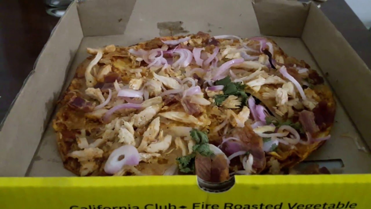 Bbq Chicken Bacon Pizza From California Pizza Kitchen Gurgaon