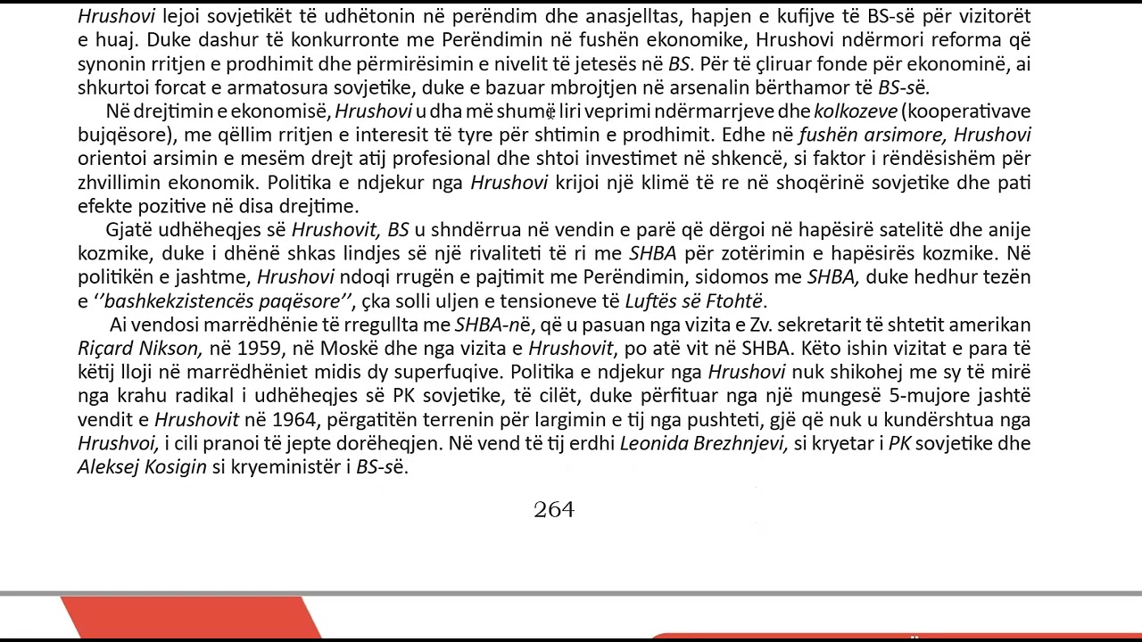 85 Historia me Zgjedhje 12 Mesimi 85 ZHVILLIMET BRENDA BLLOQEVE   BLLOKU LINDOR